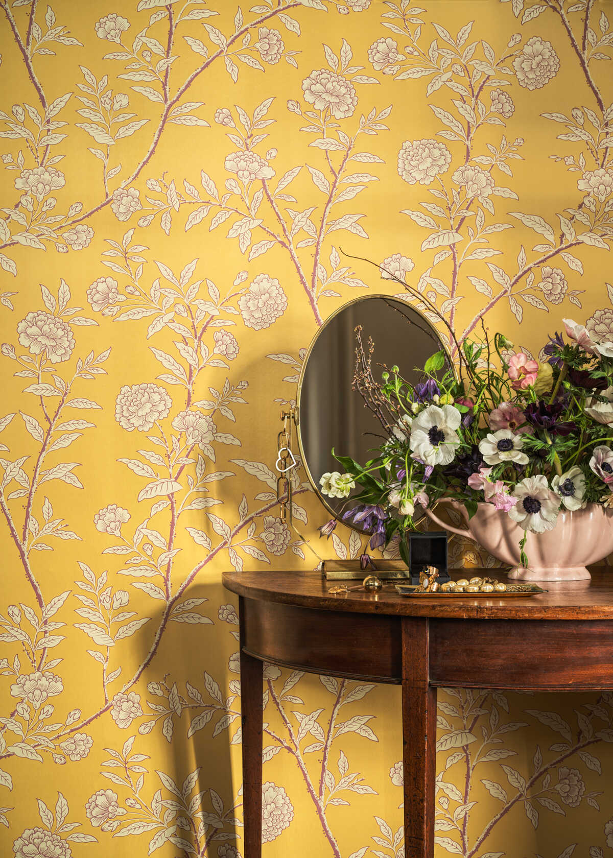 Roseberry - Marigold - COLE & SON Wallpaper