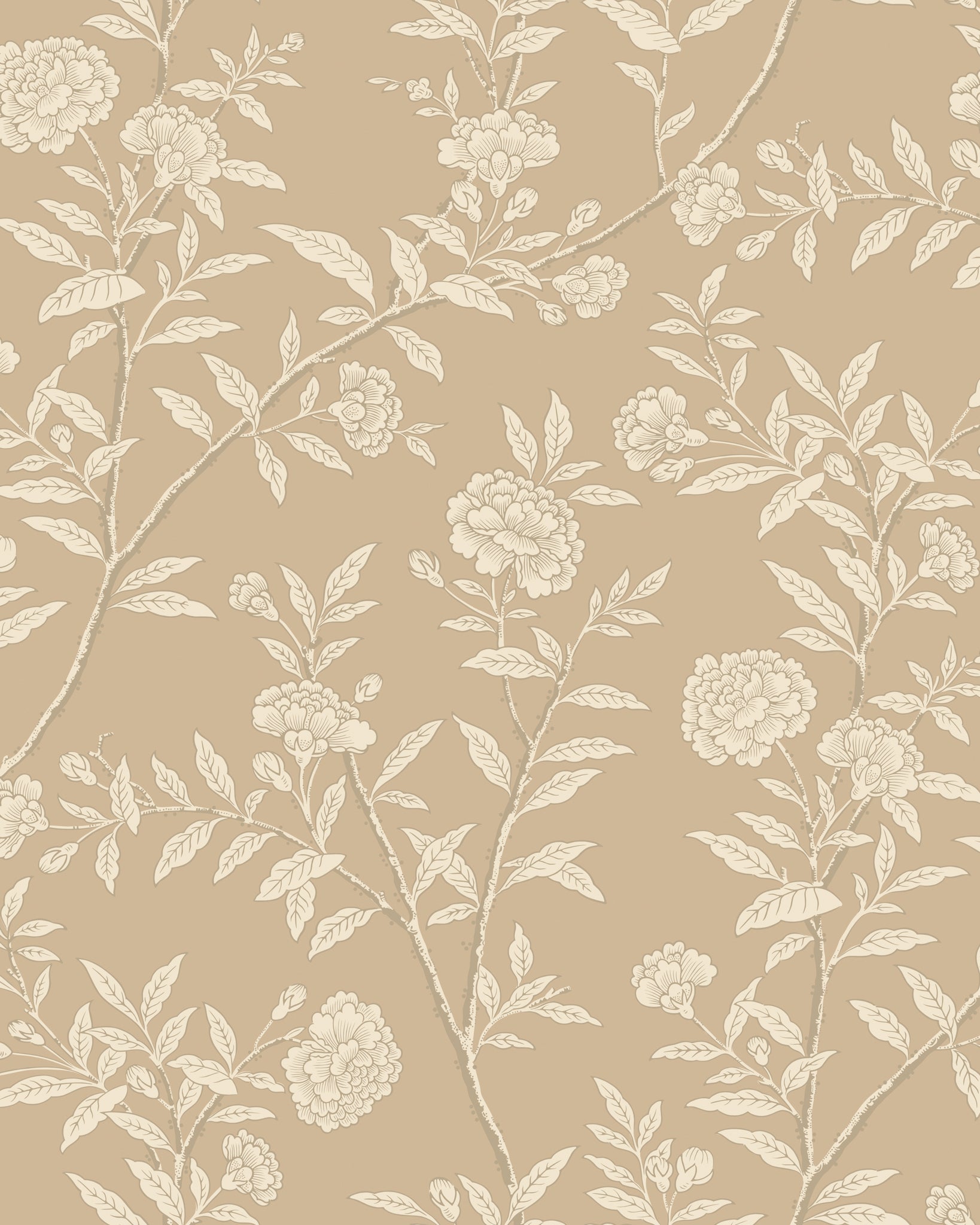 Roseberry - Champagne - Cole & Son Wallpaper