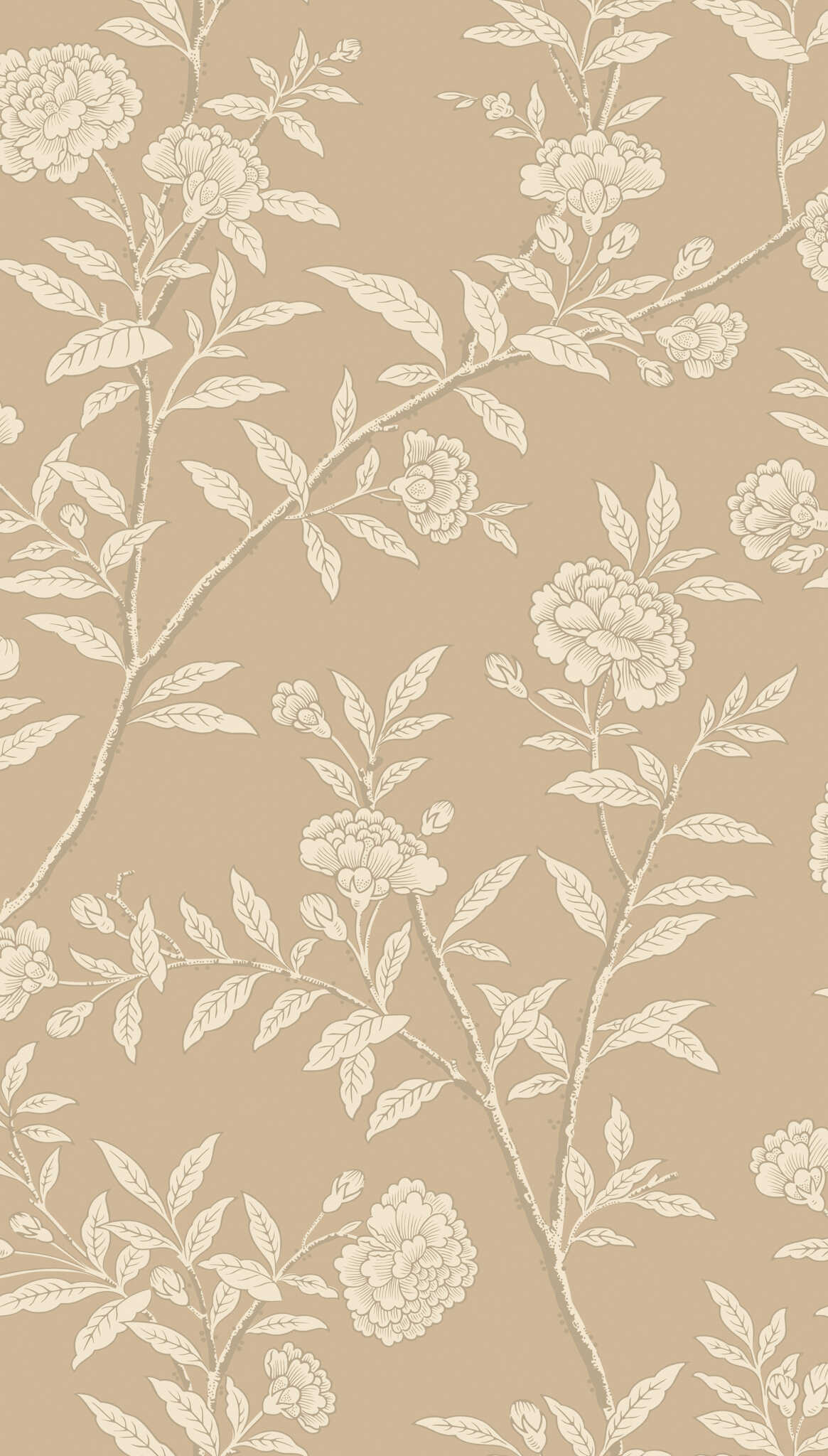 Roseberry - Champagne - COLE & SON Wallpaper