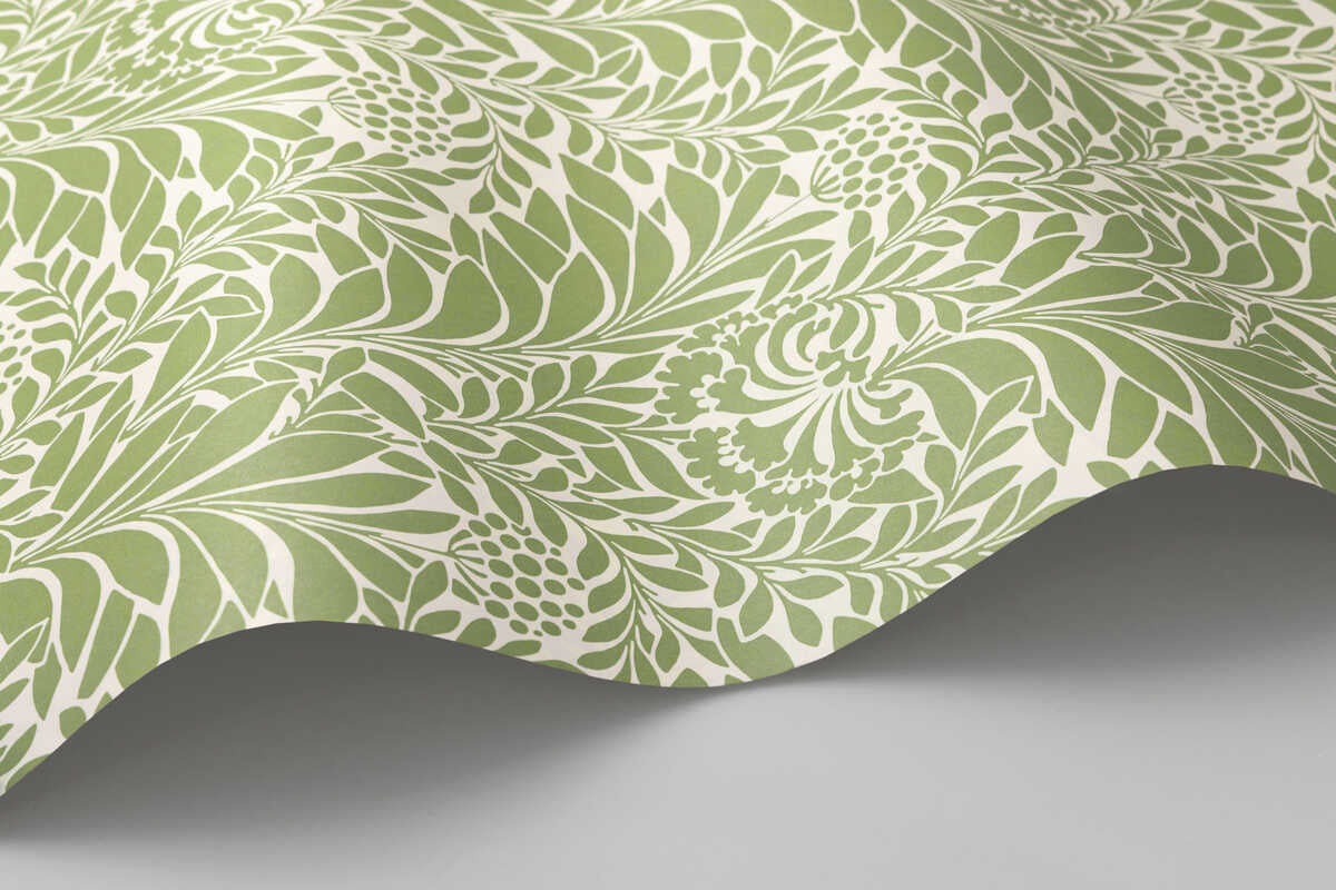 Honeysuckle - Spring Green - COLE & SON Wallpaper