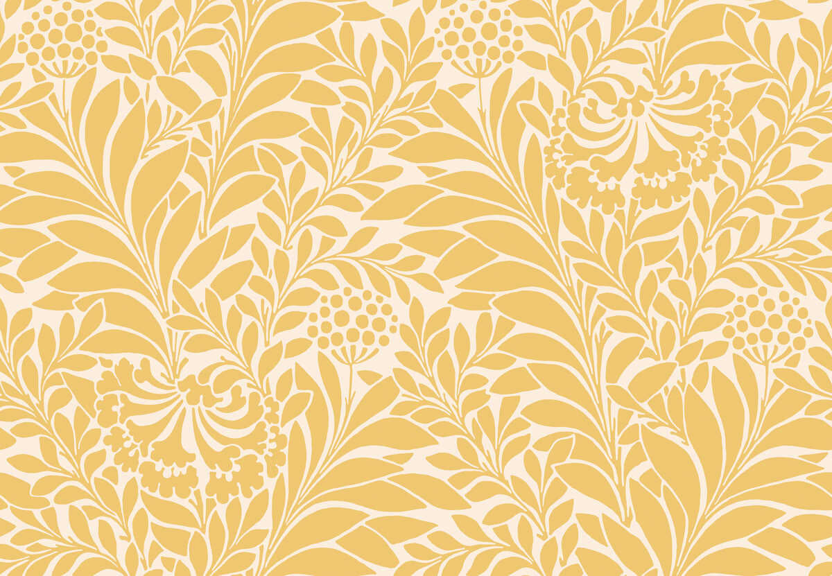 Honeysuckle - Daffodil - COLE & SON Wallpaper