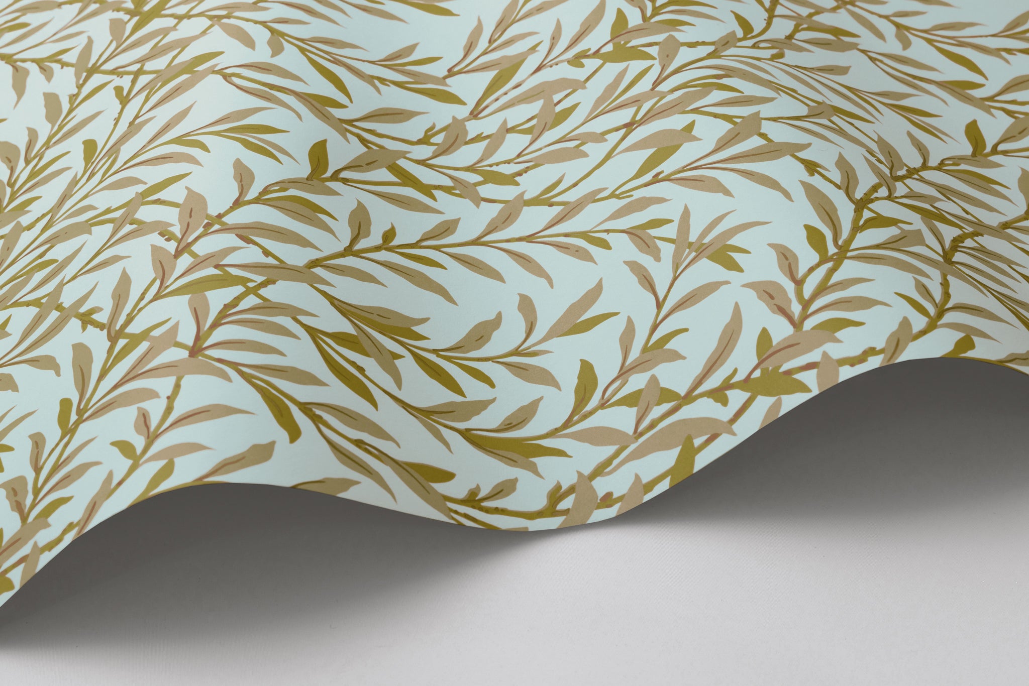 Willow Branch - Olive/Teal - Cole & Son Wallpaper