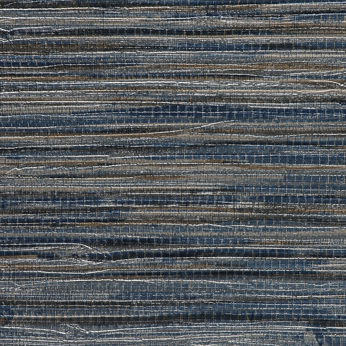 VINYL-GRASS-ROOTS-SILVER-NAVY-MOD-PHILLIP-JEFFRIES-9368 - Phillip Jeffries Wallpaper Wallpaper