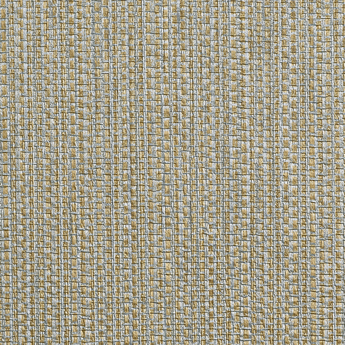 VINYL-BASKETRY-GOLD-AND-BLUE-PHILLIP-JEFFRIES-7341 - Phillip Jeffries Wallpaper Wallpaper