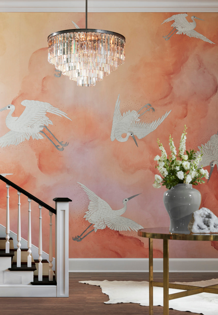 FLIGHT-SUNRISE-ON-CANVAS-LINEN-PHILLIP-JEFFRIES-7057 - Phillip Jeffries Wallpaper Wallcovering
