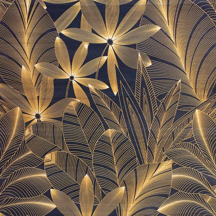 THE-GROVE-REGENCY-NAVY-PHILLIP-JEFFRIES-8626 - Phillip Jeffries Wallpaper Wallcovering