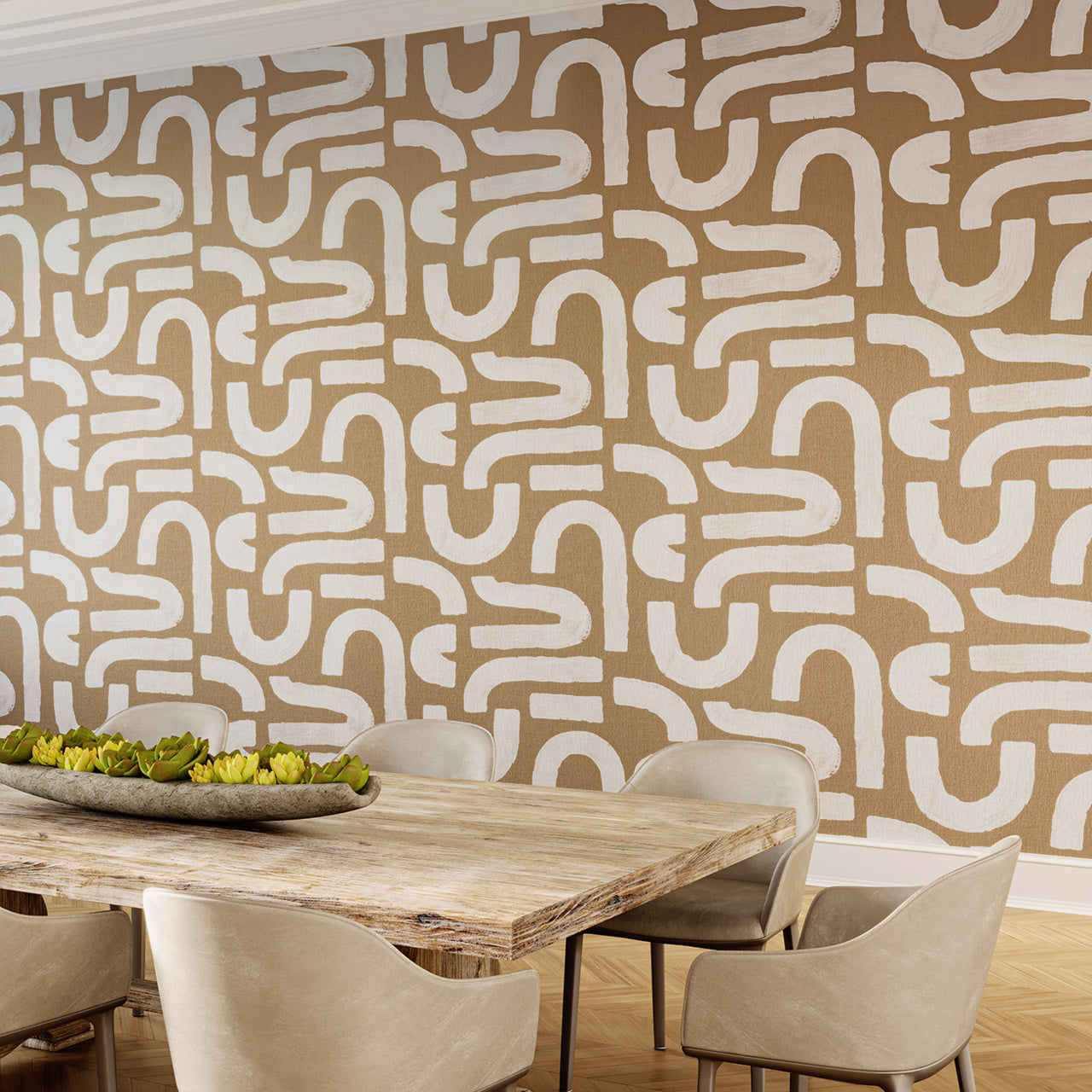 CURVES-GOLDEN-INFLECTION-ON-PERFECT-PAPER-PHILLIP-JEFFRIES-10272 - Phillip Jeffries Wallpaper Wallcovering