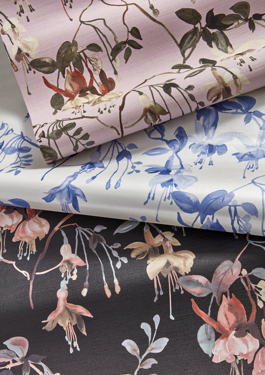BLUSHING-BLOOMS-SILVER-BEIGE-ON-CANVAS-LINEN-PHILLIP-JEFFRIES-9827 - Phillip Jeffries Wallpaper Wallcovering