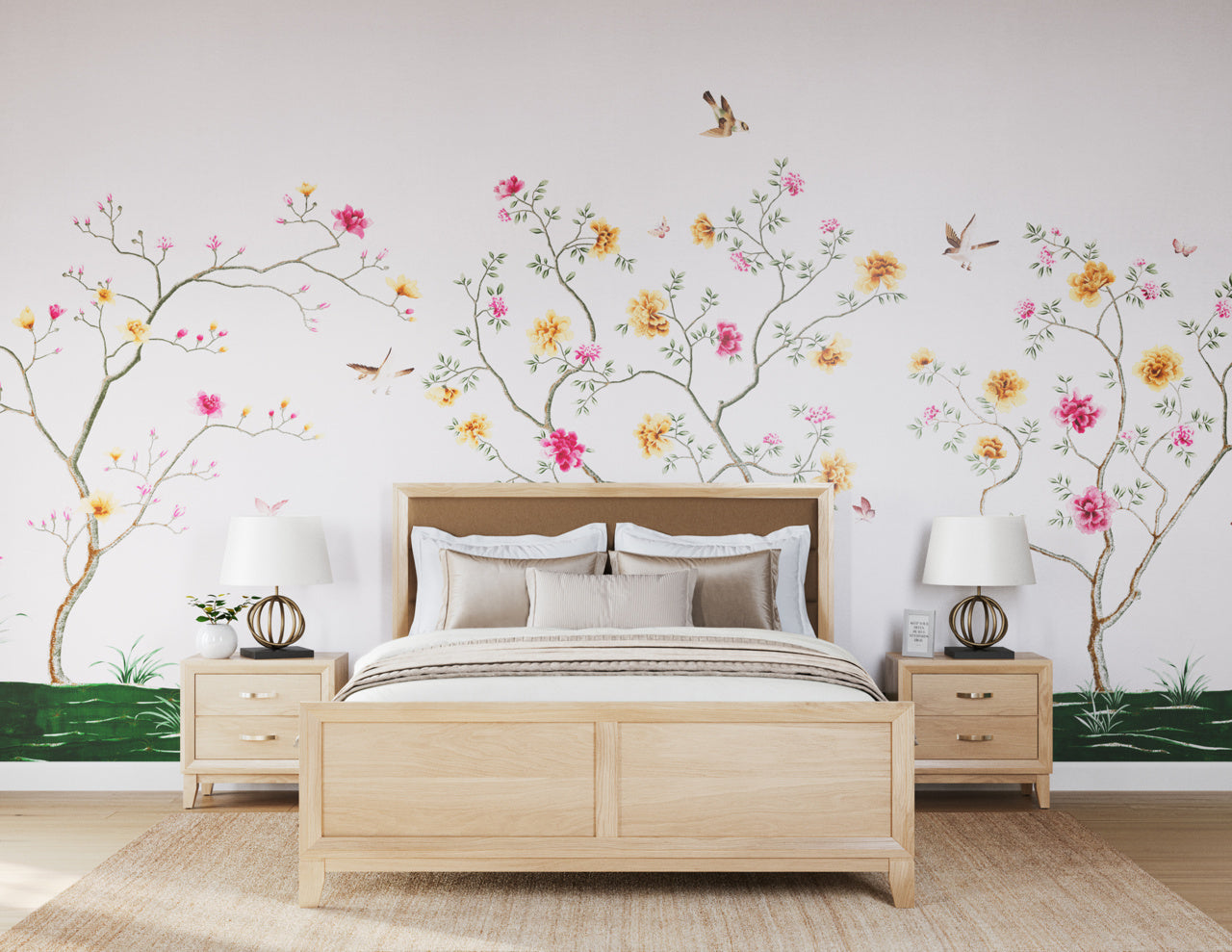 ETERNAL-SPRING-PINK-ON-VINYL-CANVAS-PHILLIP-JEFFRIES-10223 - Phillip Jeffries Wallpaper Wallcovering