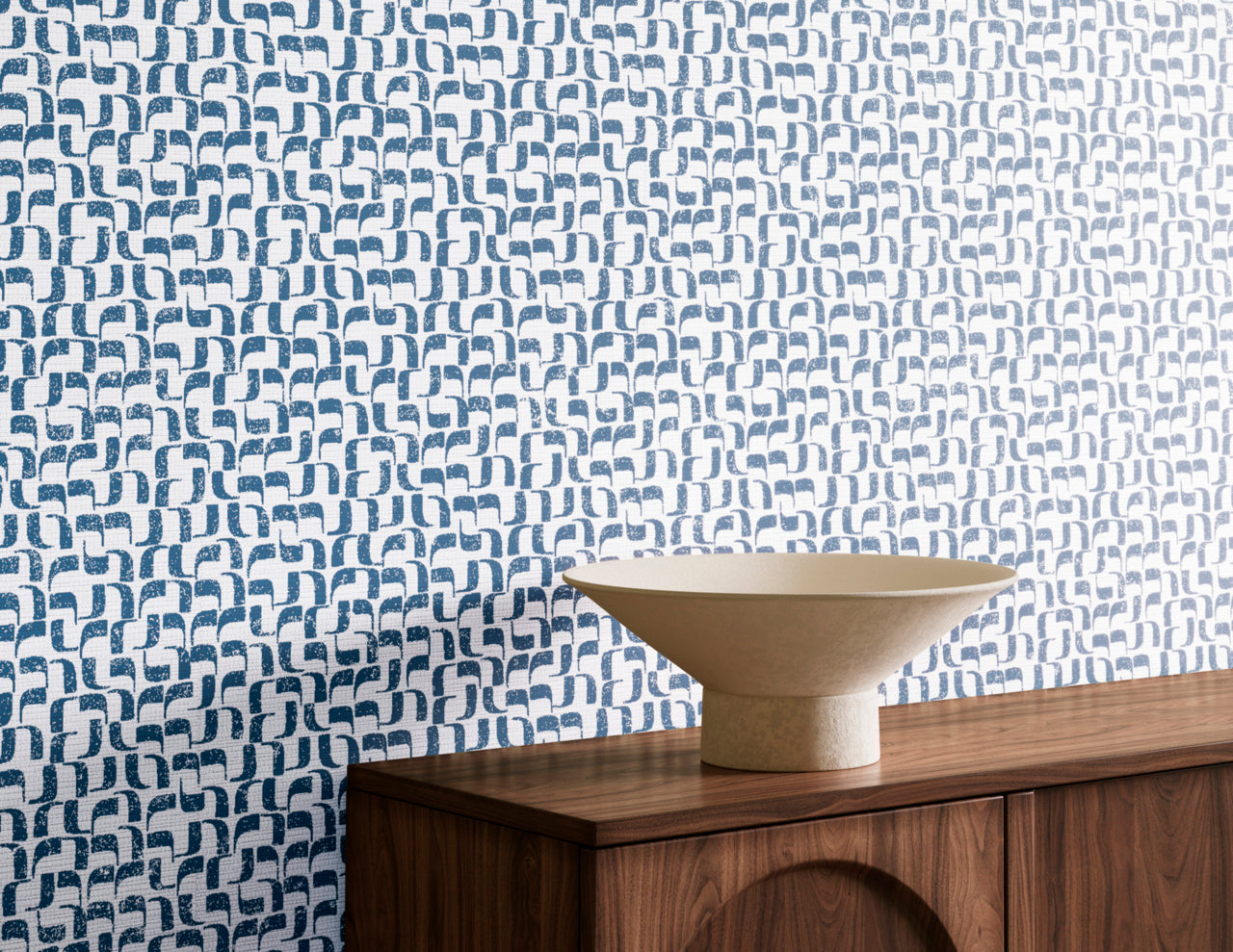 ROSETTA-NAVY-NARRATIVE-ON-WOVEN-WALLS-PHILLIP-JEFFRIES-40806 - Phillip Jeffries Wallpaper Wallpaper