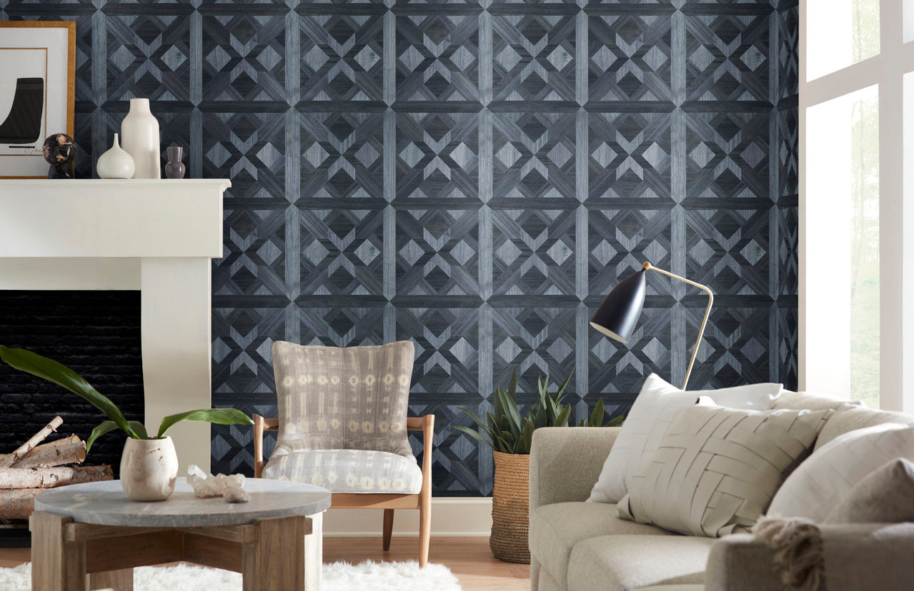 PALAZZO-AZUL-ATRIUM-PHILLIP-JEFFRIES-5466 - Phillip Jeffries Wallpaper Wallcovering