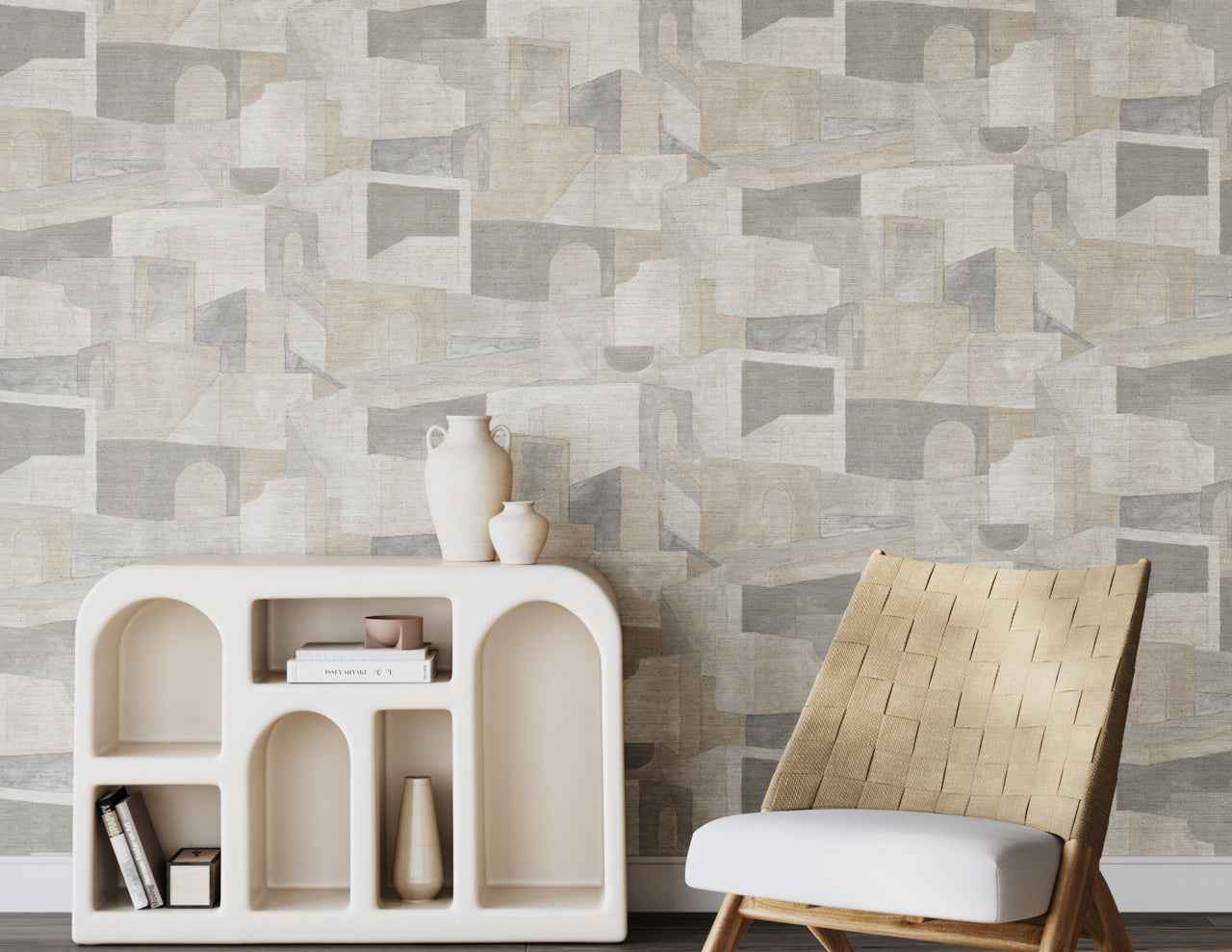 Villa Vibes Corsica on Canvas Linen - Phillip Jeffries 27402 - Phillip Jeffries Wallpaper Wallpaper
