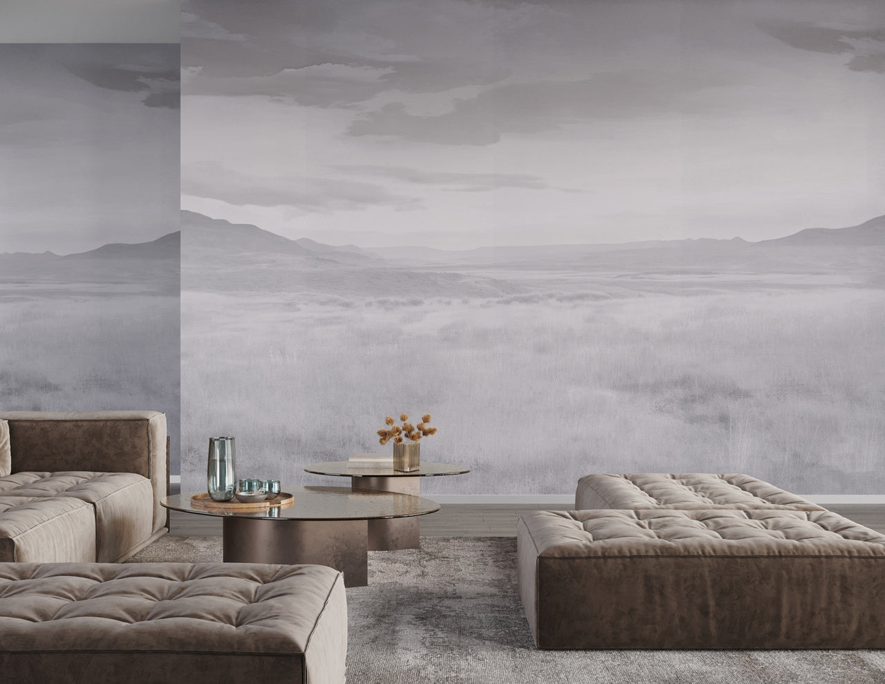 RANGE-MONOCHROME-ON-PJ-PVC-FREE-PHILLIP-JEFFRIES-10648 - Phillip Jeffries Wallpaper Wallcovering
