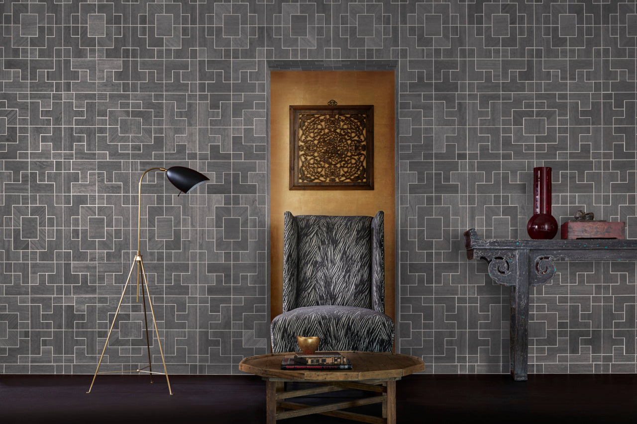 FRETWORK-NOBLE-NEUTRAL-PHILLIP-JEFFRIES-6873 - Phillip Jeffries Wallpaper Wallcovering