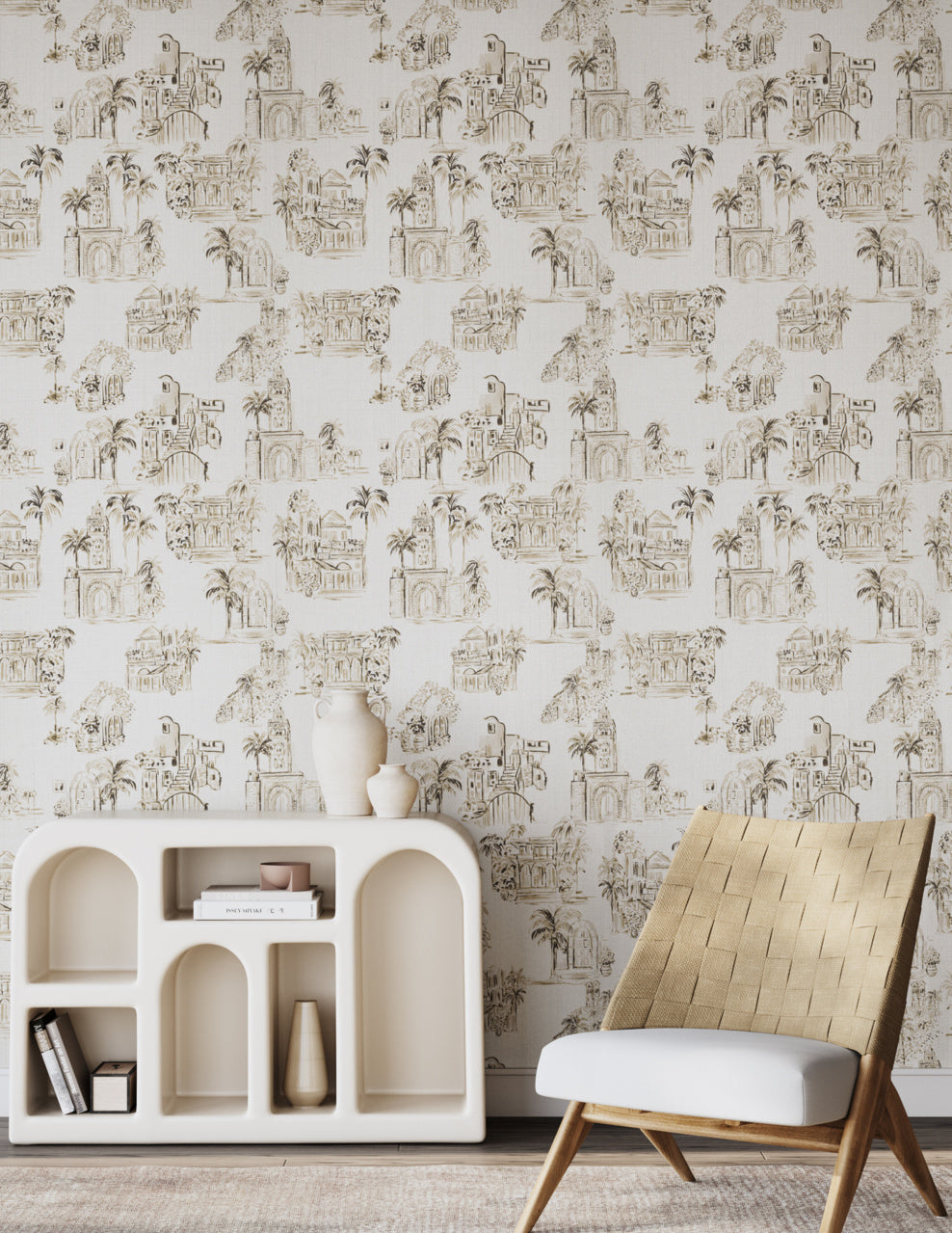 TOULOUSE-TOILE-SAHARAN-SANDS-ON-TRANQUIL-WEAVE-PHILLIP-JEFFRIES-28902 - Phillip Jeffries Wallpaper Wallcovering