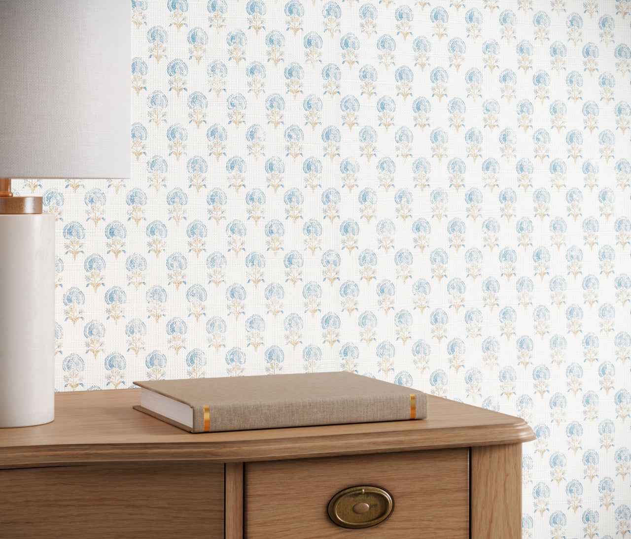 Manor House Powder Room - Phillip Jeffries 40301 - Phillip Jeffries Wallpaper Wallcovering