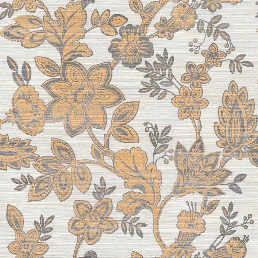Bohemia Cement on Manila Hemp - Phillip Jeffries 7485 - Phillip Jeffries Wallpaper Wallpaper