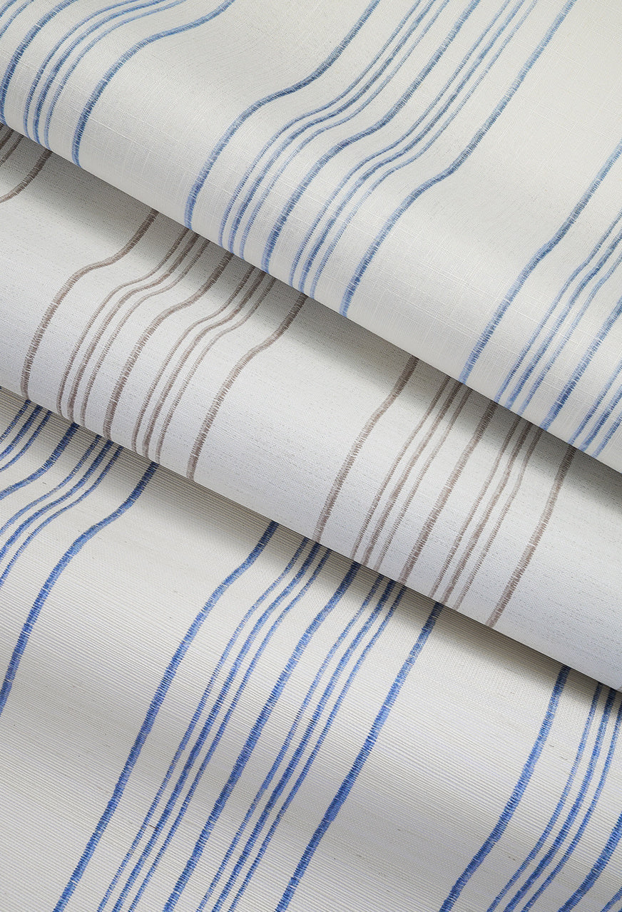 SAILOR-STRIPE-BACKSTAY-BEIGE-ON-VINYL-ABACA-PHILLIP-JEFFRIES-9996 - Phillip Jeffries Wallpaper Wallcovering