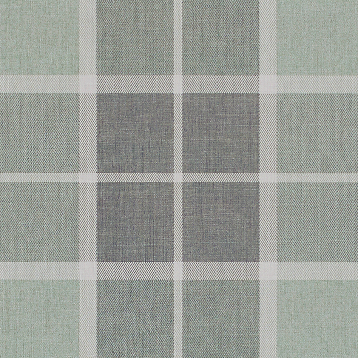 PAXTON-PLAID-GREEN-AND-GREY-ON-VINYL-ABACA-PHILLIP-JEFFRIES-9126 - Phillip Jeffries Wallpaper Wallcovering