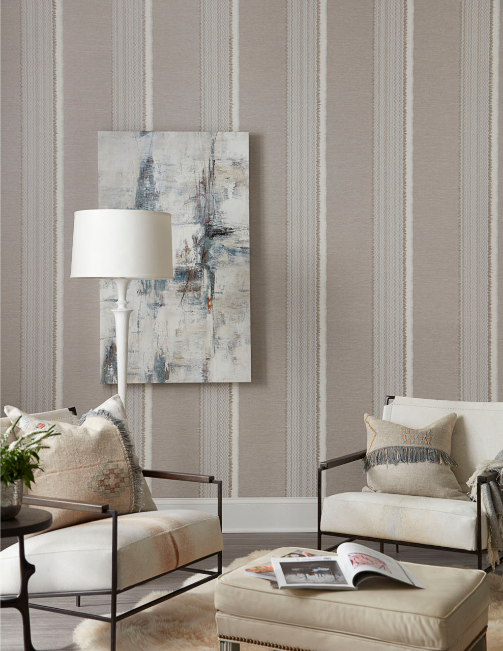 GAUCHO-CLOTH-TAUPE-VALLEY-PHILLIP-JEFFRIES-1026 - Phillip Jeffries Wallpaper Wallpaper