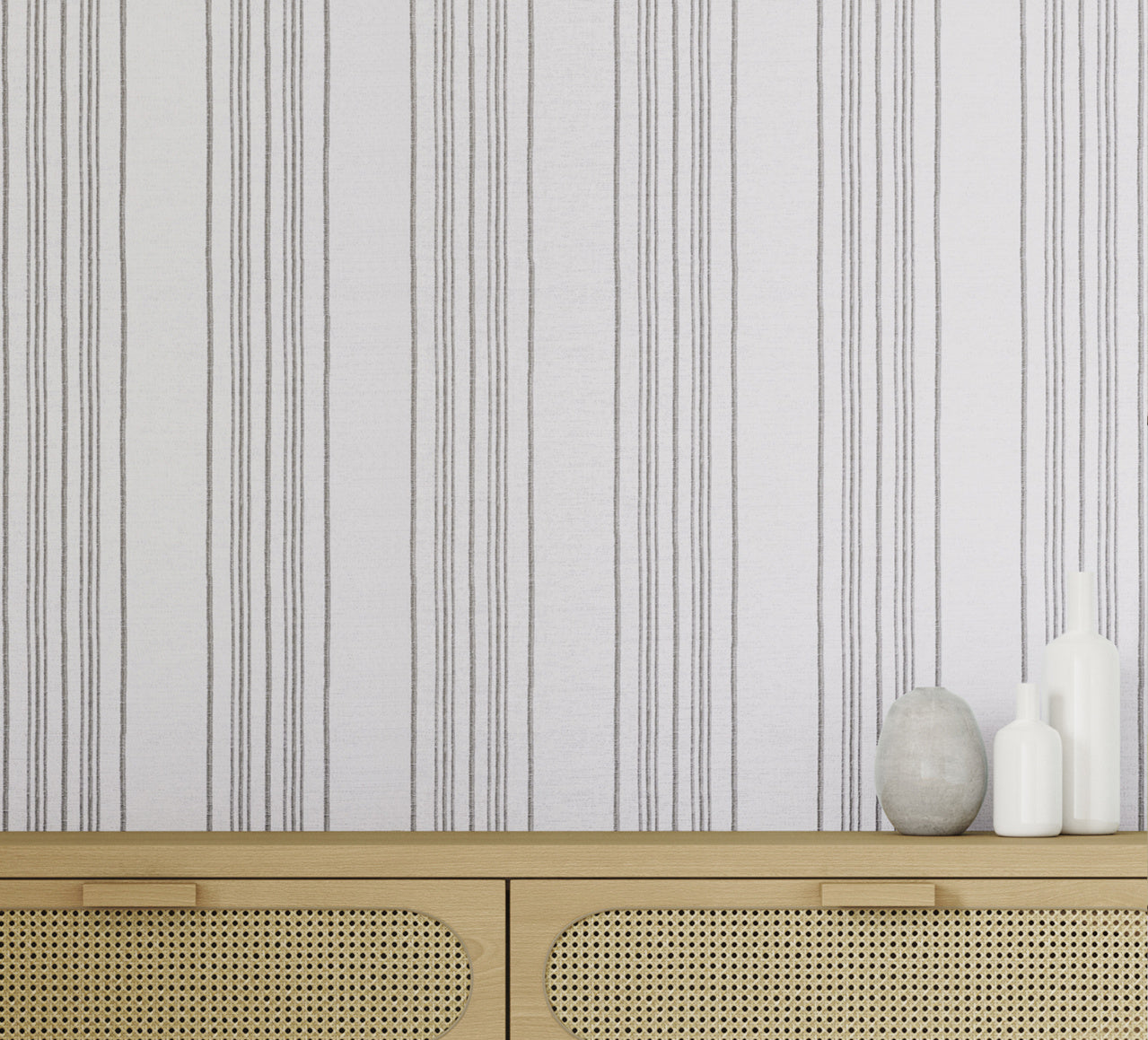 SAILOR-STRIPE-BACKSTAY-BEIGE-ON-VINYL-ABACA-PHILLIP-JEFFRIES-9996 - Phillip Jeffries Wallpaper Wallcovering