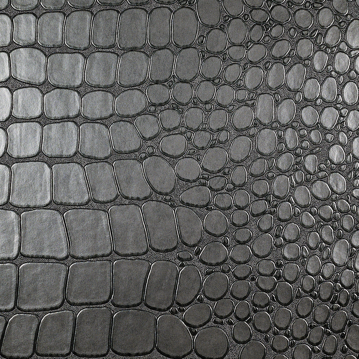 VINYL-CROCODILE-ROCK-SCALED-SLATE-PHILLIP-JEFFRIES-10213 - Phillip Jeffries Wallpaper Wallpaper