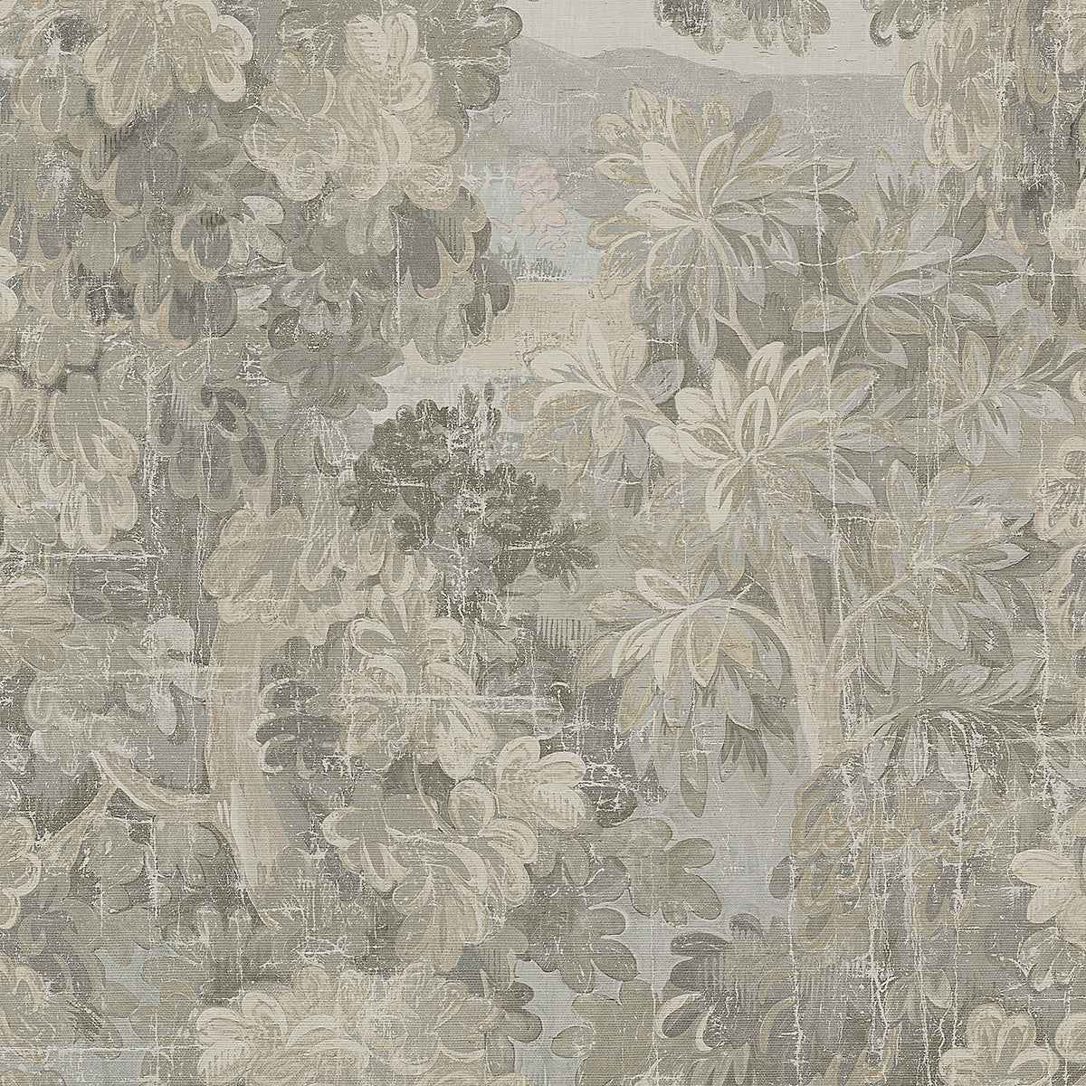 Midsummer Birchmist Taupe on Manila Hemp - Phillip Jeffries 31501