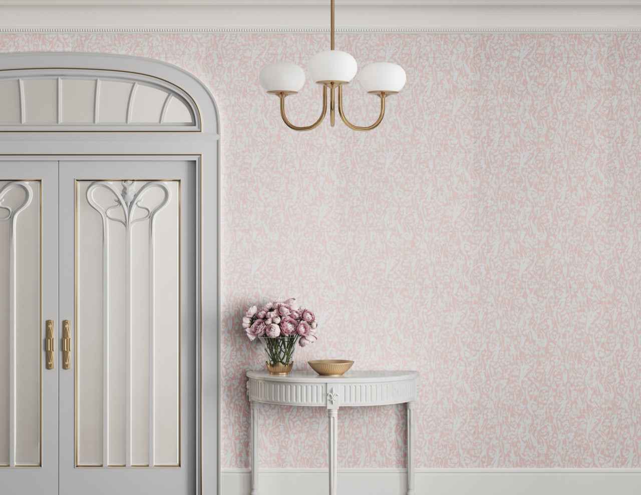 Charmed Whispering Rose - Phillip Jeffries 40603 - Phillip Jeffries Wallpaper Wallcovering