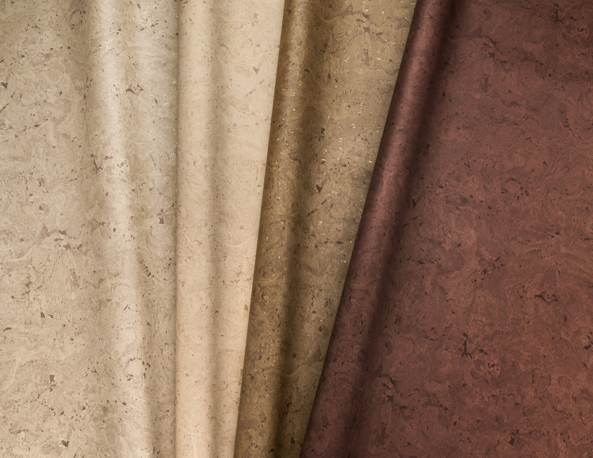 Vinyl Cork Couture Noir Root - Phillip Jeffries 44910 - Phillip Jeffries Wallpaper Wallpaper