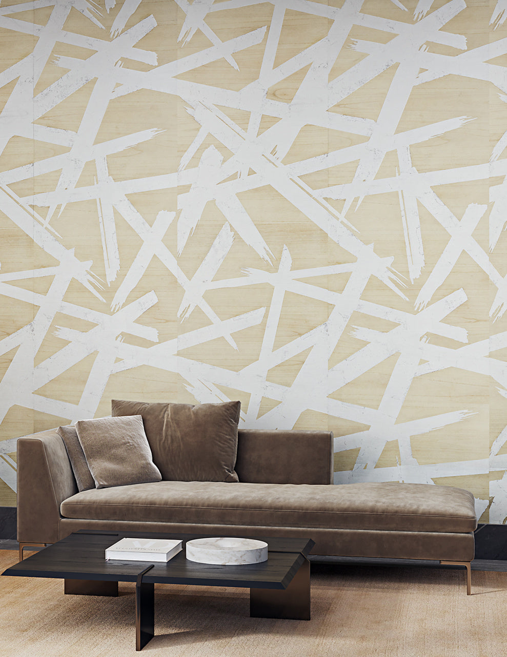 UNTETHERED-OAK-WITH-SILVER-PHILLIP-JEFFRIES-9644 - Phillip Jeffries Wallpaper Wallcovering