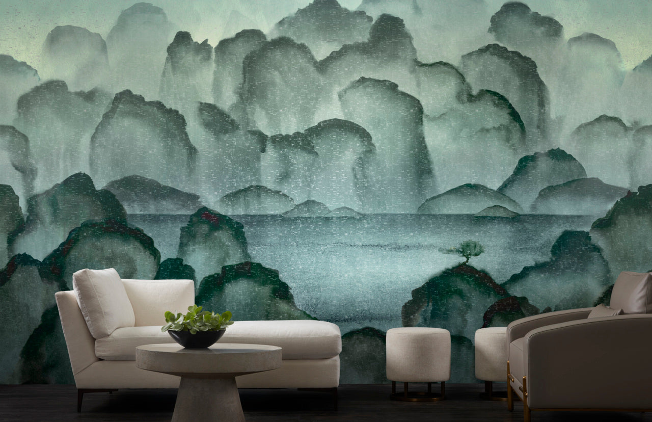 MIST-SEA-SPRAY-ON-ENCHANTED-WOODS-PHILLIP-JEFFRIES-4797 - Phillip Jeffries Wallpaper Wallcovering