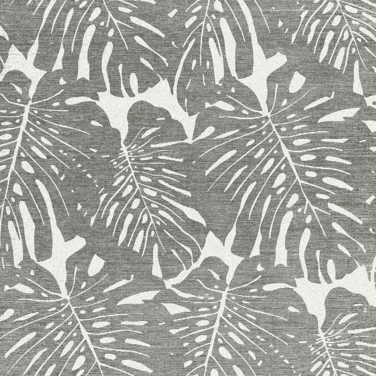 Jack's Jungle Charcoal on Manila Hemp - Phillip Jeffries 5339