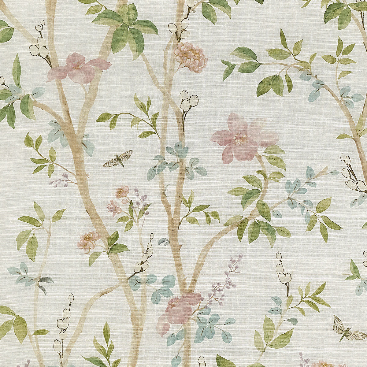 JASMINE-DRAPED-MEADOW-ON-GLAM-GRASS-PHILLIP-JEFFRIES-35401 - Phillip Jeffries Wallpaper Wallpaper