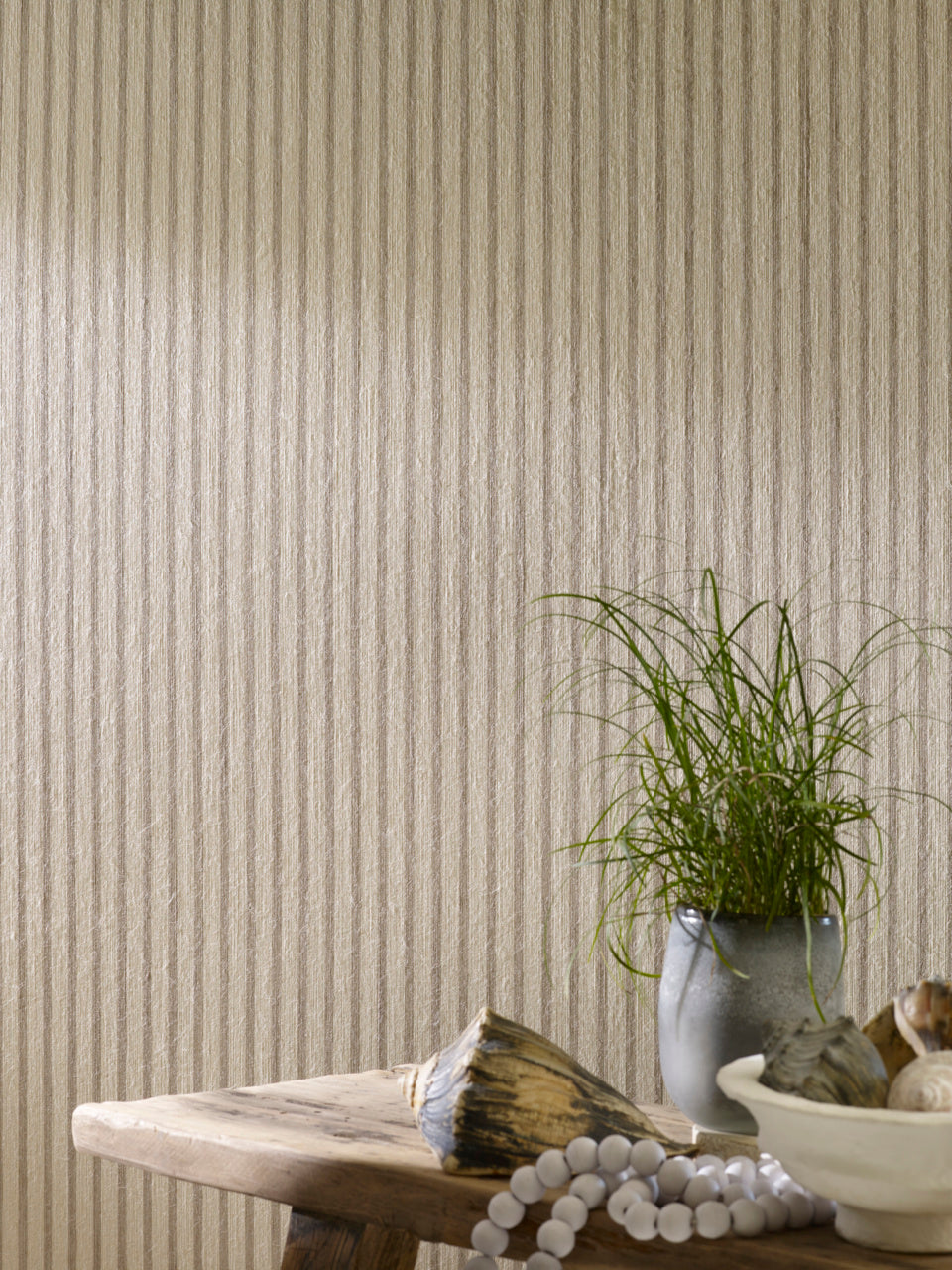 NANTUCKET-YARN-STRIPES-EARLY-MORNING-DOVE-PHILLIP-JEFFRIES-4012 - Phillip Jeffries Wallpaper Wallcovering