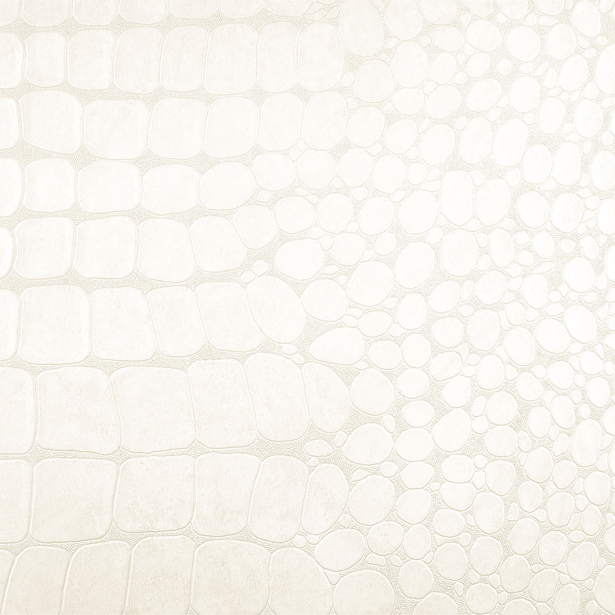 VINYL-CROCODILE-ROCK-WEBBED-WHITE-PHILLIP-JEFFRIES-10209 - Phillip Jeffries Wallpaper Wallpaper