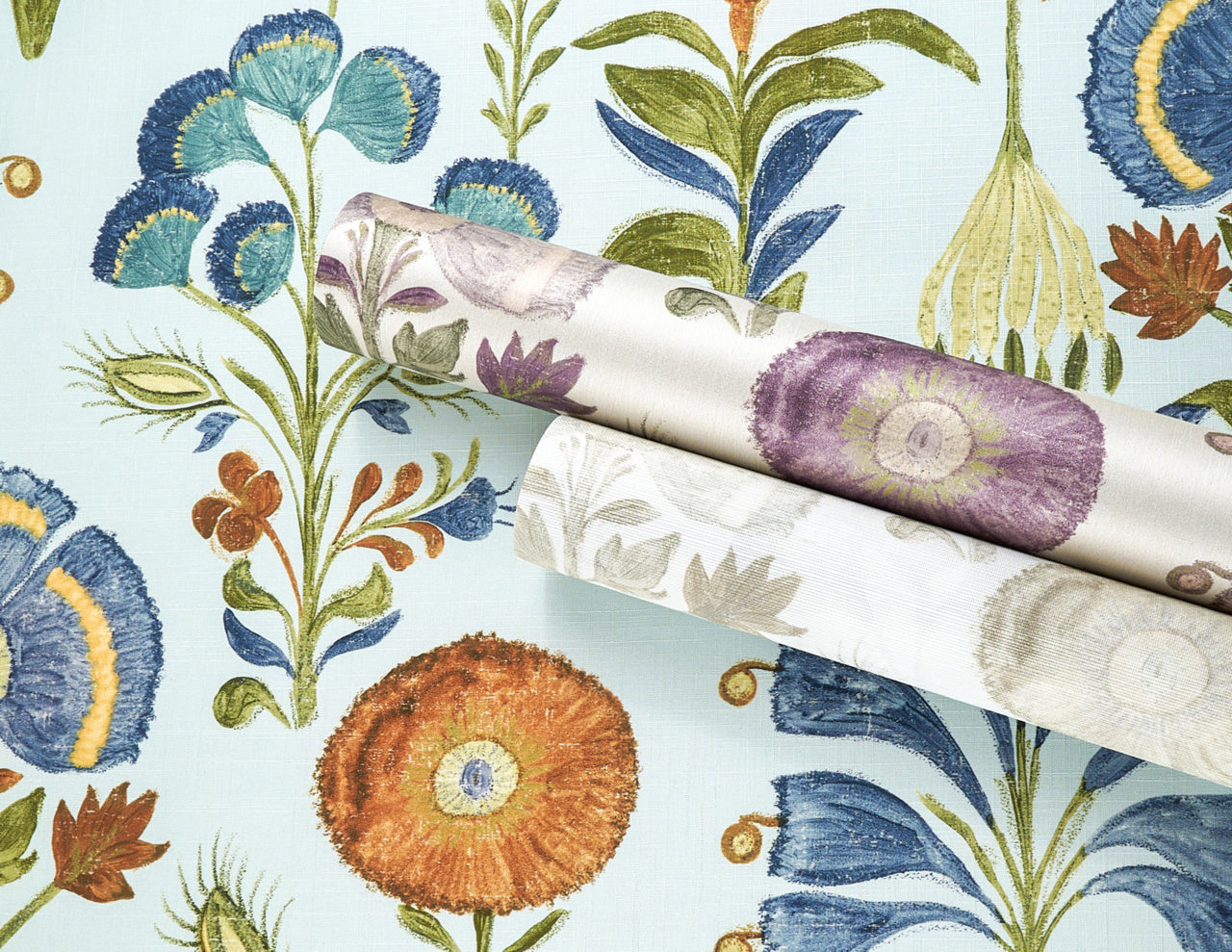 POSY-BOTANIC-DRIFT-PHILLIP-JEFFRIES-40403 - Phillip Jeffries Wallpaper Wallcovering