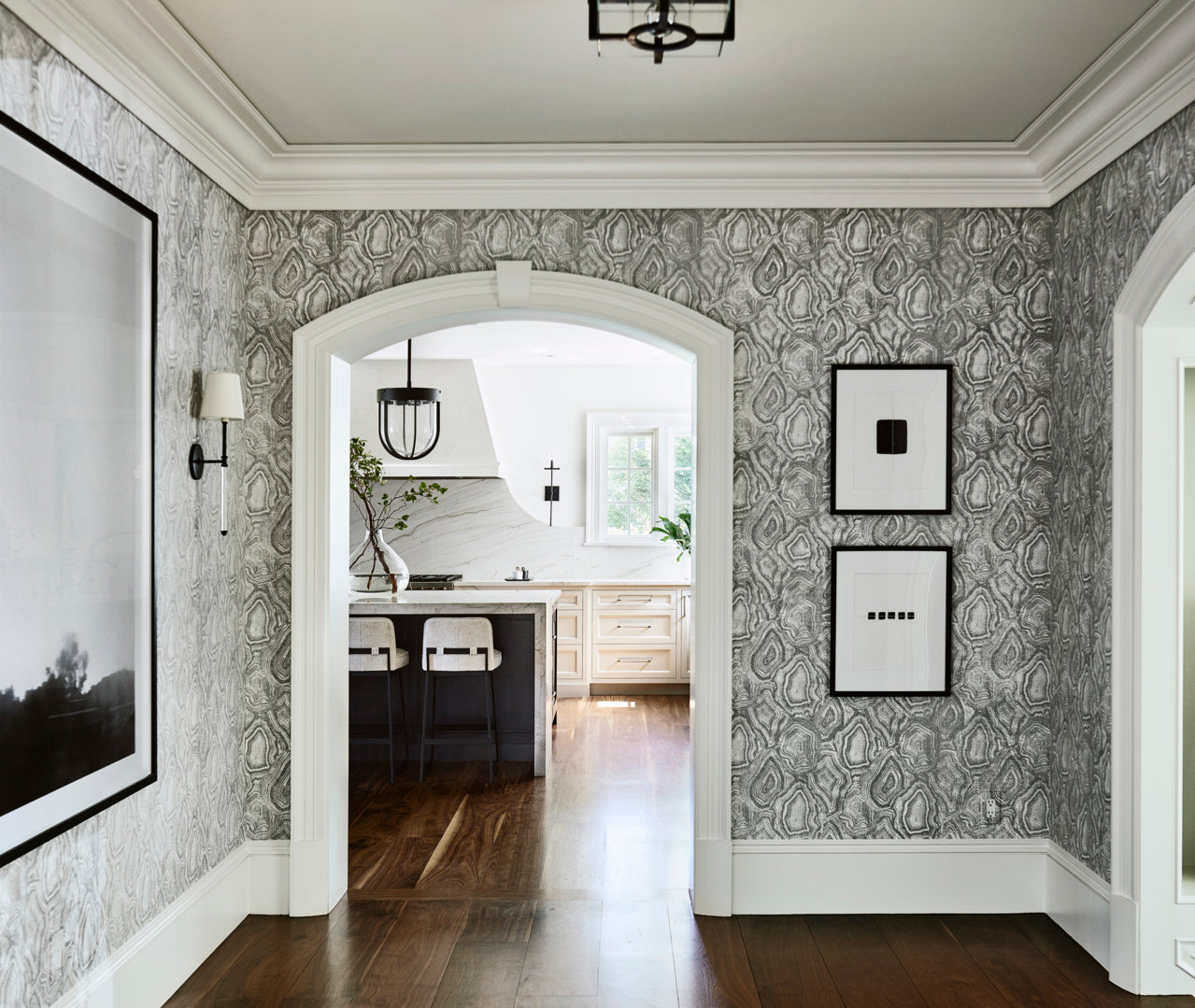 AGATE-HOWLITE-ON-JAPANESE-PAPER-WEAVE-PHILLIP-JEFFRIES-5933-B - Phillip Jeffries Wallpaper Wallcovering