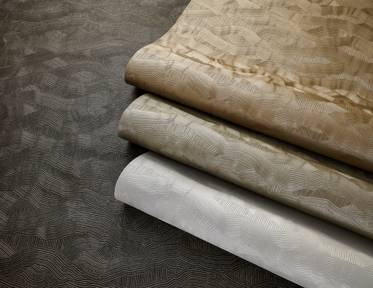 VINYL-SOIREE-GREY-CHALCEDONY-PHILLIP-JEFFRIES-10662 - Phillip Jeffries Wallpaper Wallpaper