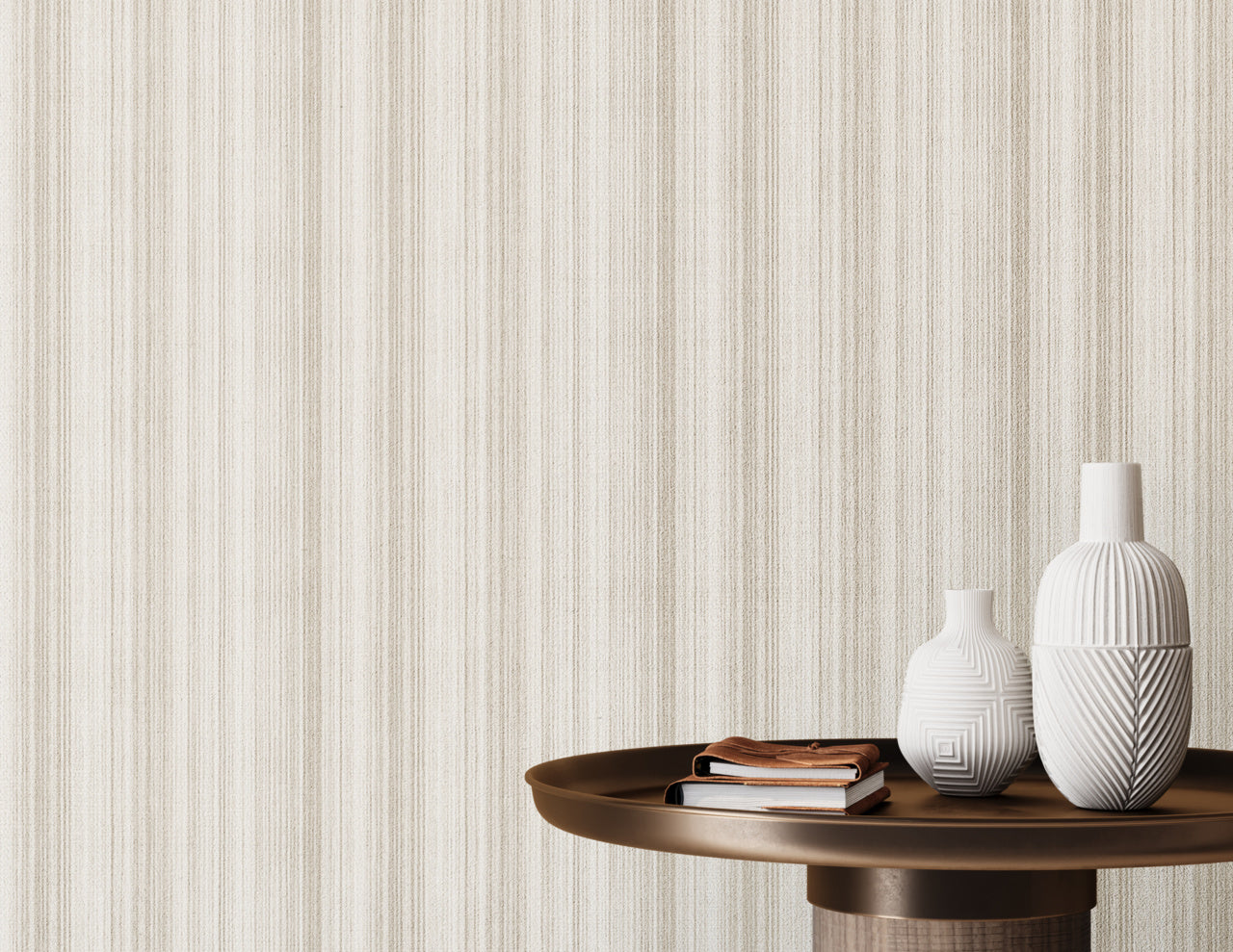 CHAMBERLAIN-STRIPE-TAUPE-ON-MANILA-HEMP-PHILLIP-JEFFRIES-31601 - Phillip Jeffries Wallpaper Wallpaper