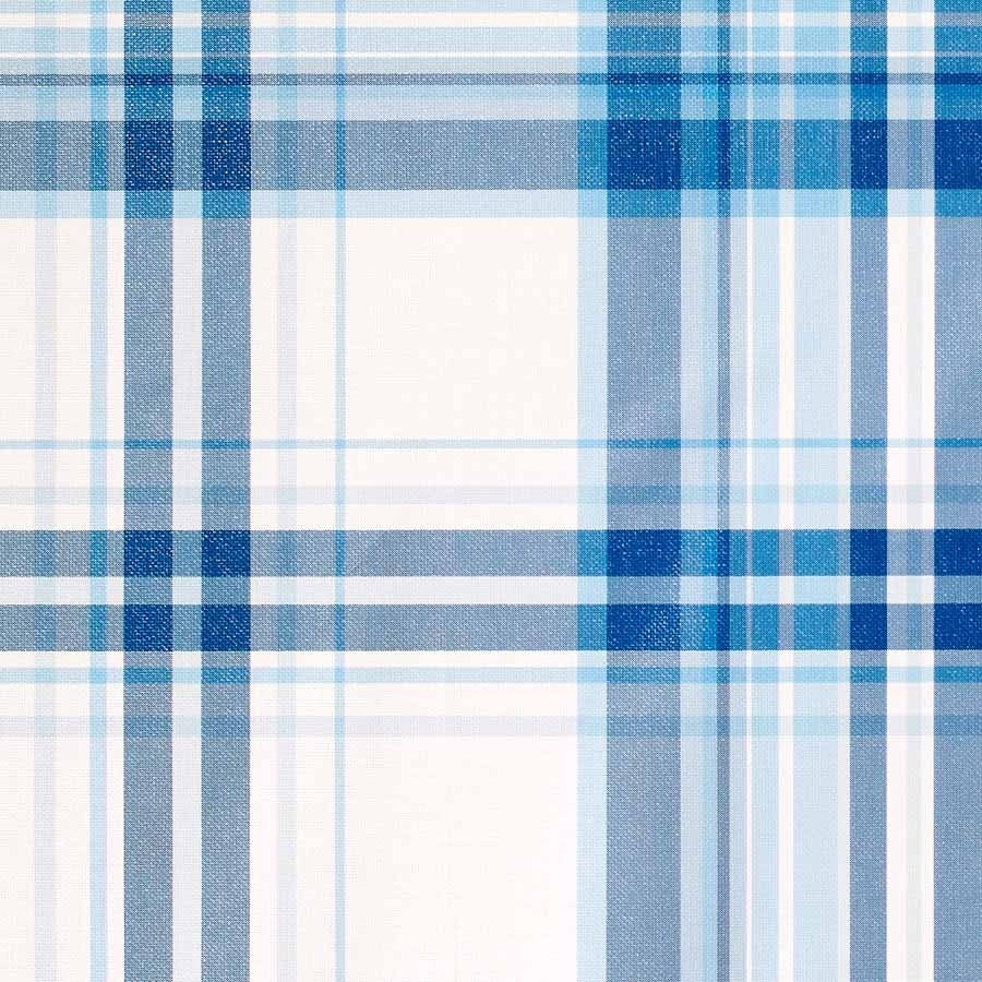 PREPPY-PLAID-NANTUCKET-BLUE-ON-JAPANESE-PAPER-WEAVE-PHILLIP-JEFFRIES-8685 - Phillip Jeffries Wallpaper Wallcovering