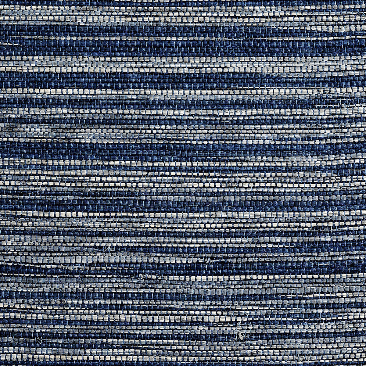 COASTLINE-GRASS-NAVY-WAVE-PHILLIP-JEFFRIES-9968 - Phillip Jeffries Wallpaper Wallpaper