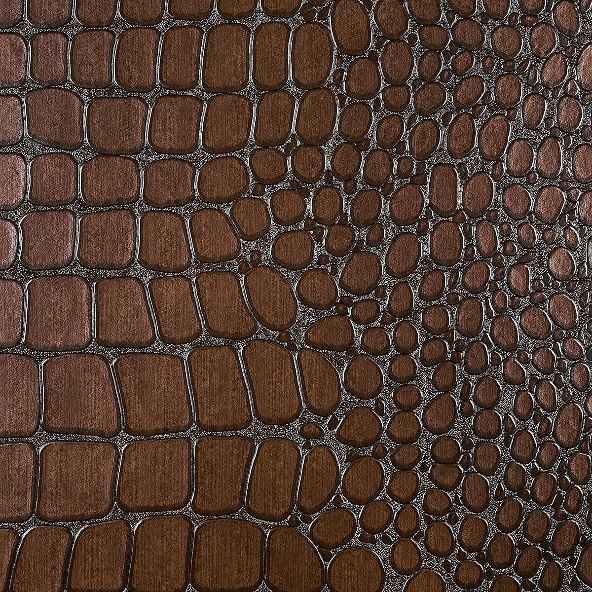 VINYL-CROCODILE-ROCK-MIRE-BROWN-PHILLIP-JEFFRIES-10217 - Phillip Jeffries Wallpaper Papel pintado