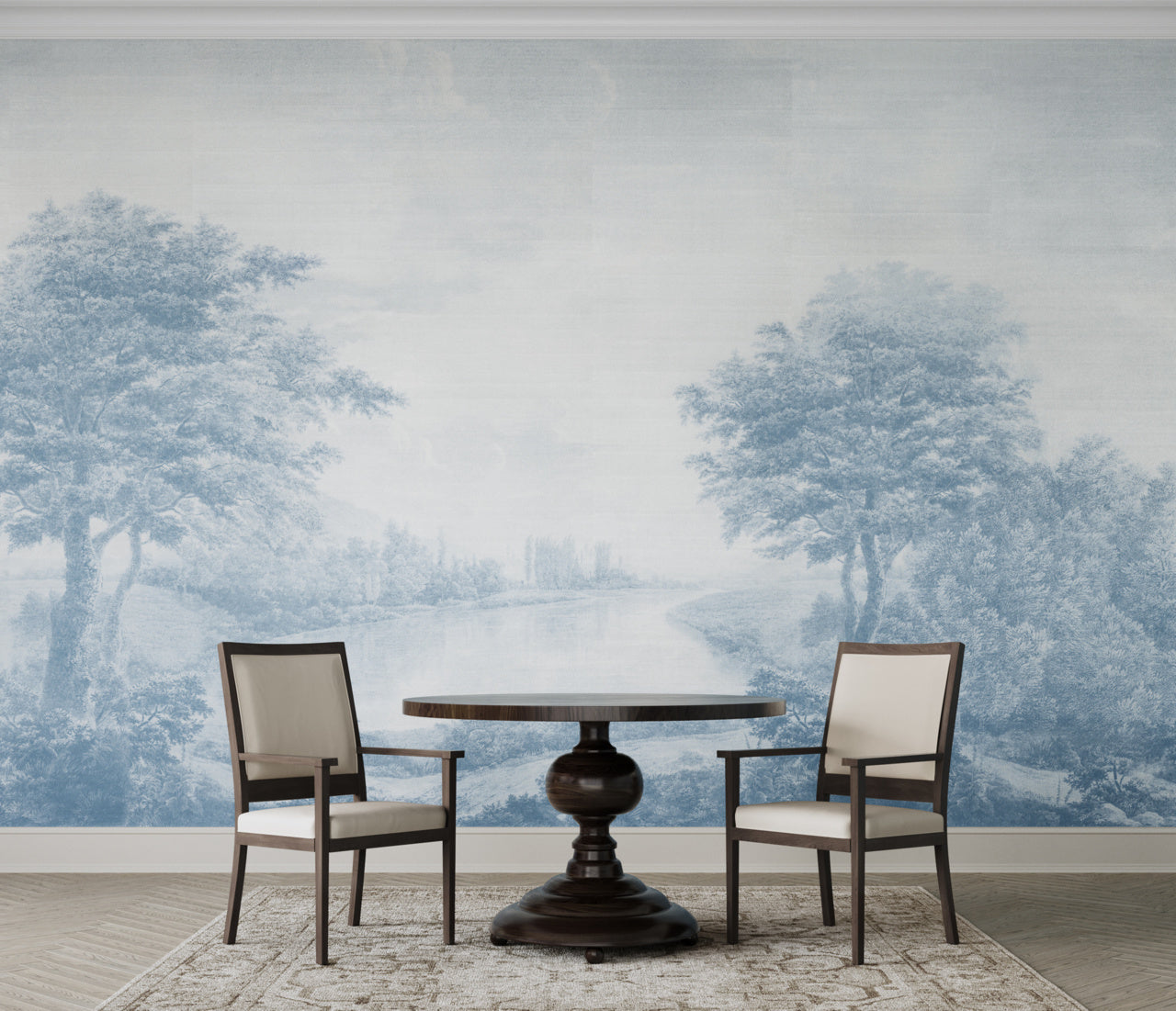 VISTA-SKYLINE-ON-STAR-DUST-SILK-PHILLIP-JEFFRIES-28003 - Phillip Jeffries Wallpaper Wallcovering