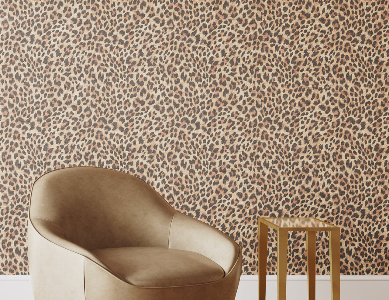 WILD-THING-MOCHA-MANE-ON-CANVAS-LINEN-PHILLIP-JEFFRIES-26701 - Phillip Jeffries Wallpaper Wallcovering