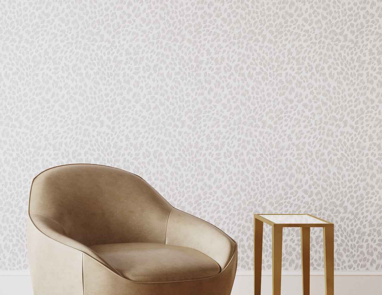 Wild Thing Steel Prowl on Vinyl Canvas - Phillip Jeffries 26705 - Phillip Jeffries Wallpaper Wallpaper