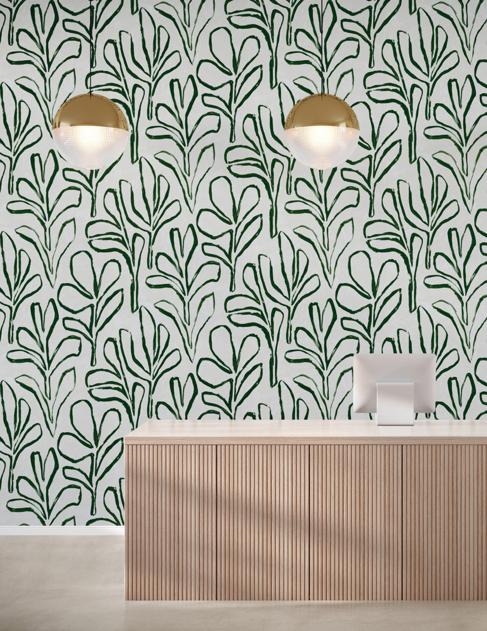 SPRIG-SILHOUETTE-VINEYARD-ON-MANILA-HEMP-PHILLIP-JEFFRIES-10310 - Phillip Jeffries Wallpaper Wallcovering