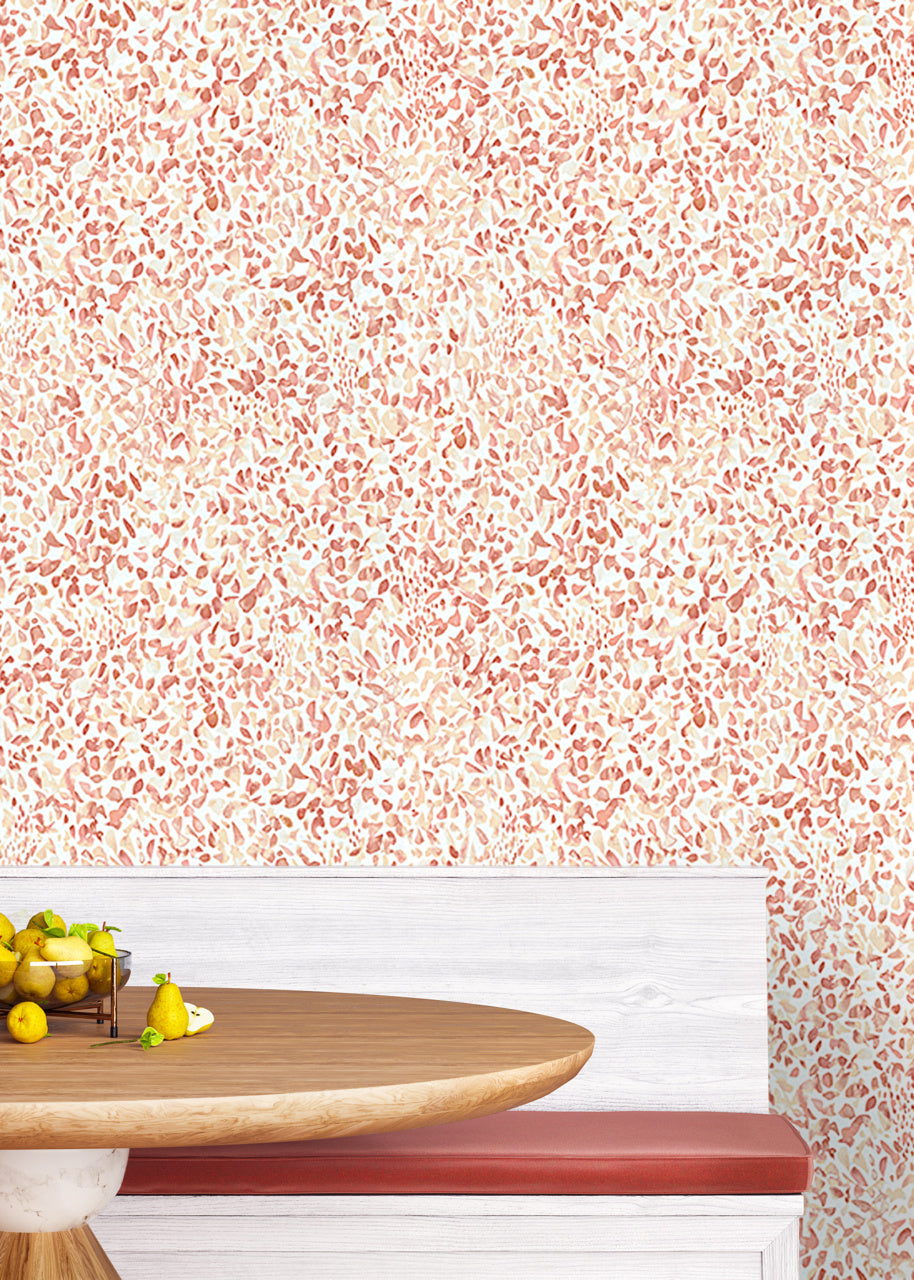 PRETTY-PETALS-PINK-DELIGHT-ON-MANILA-HEMP-PHILLIP-JEFFRIES-9647 - Phillip Jeffries Wallpaper Wallcovering