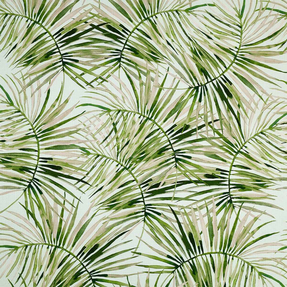 Island Time Minted Canopy on White All Wound Up - Phillip Jeffries 10460 -Wallpaper - Phillip Jeffries Wallpaper Wallpaper