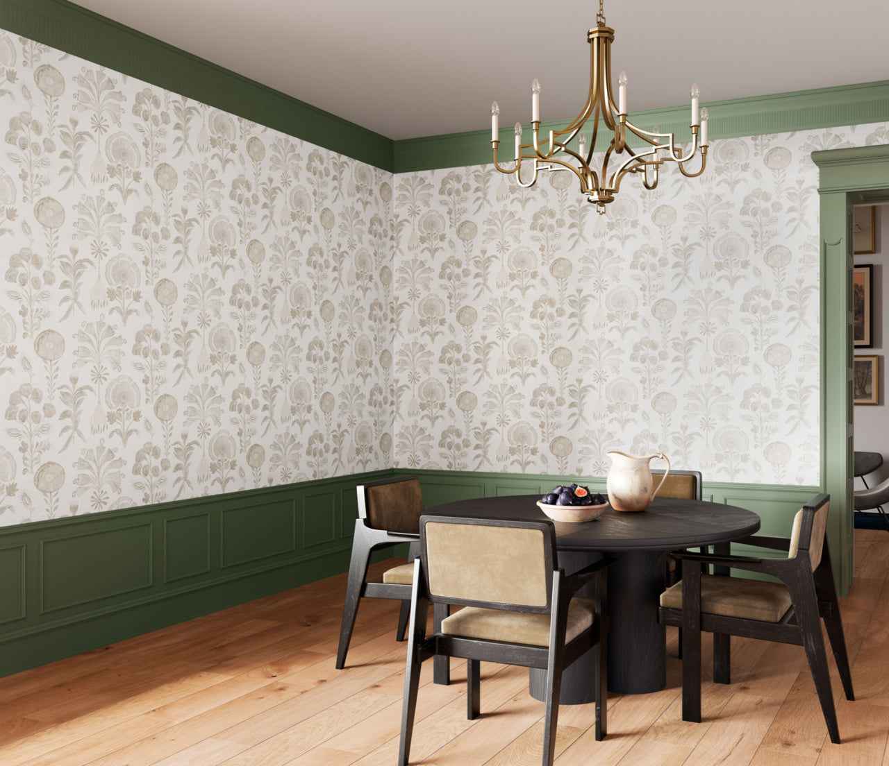 Posy Garden Haze - Phillip Jeffries 40400 - Phillip Jeffries Wallpaper Wallcovering