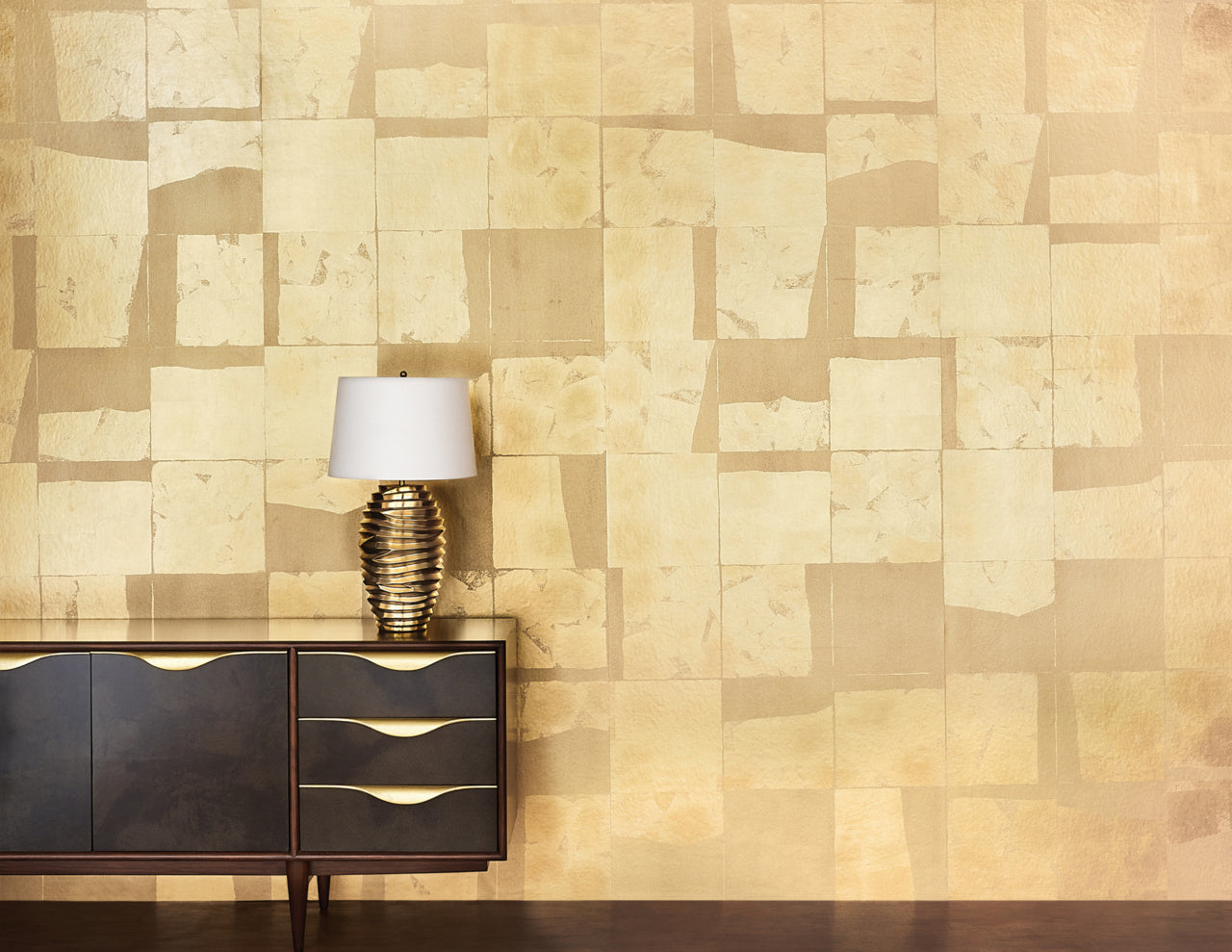 MOSAIC-METALS-CHAMPAGNE-ALLOY-PHILLIP-JEFFRIES-41101 - Phillip Jeffries Wallpaper Wallcovering